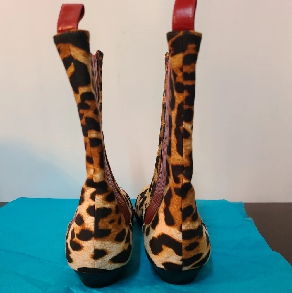 Christian Dior Leopard Peint Boots - Picture 10 of 15